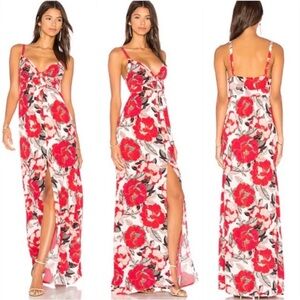 cupcakes and cashmere Thorpe Saguaro x Revolve Floral Maxi Dress, NWT, Size 6